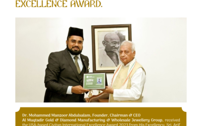 Dr Mohammed Manzoor Abdul Salam Receives Prestigious Civitan International Award